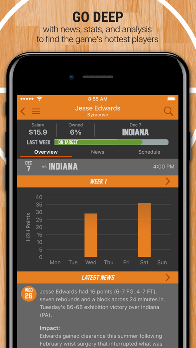 H2H College Basketball Screenshot