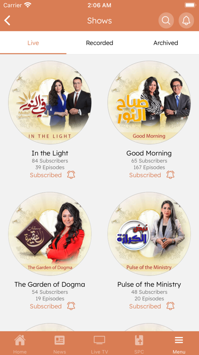 CTV Egypt Screenshot