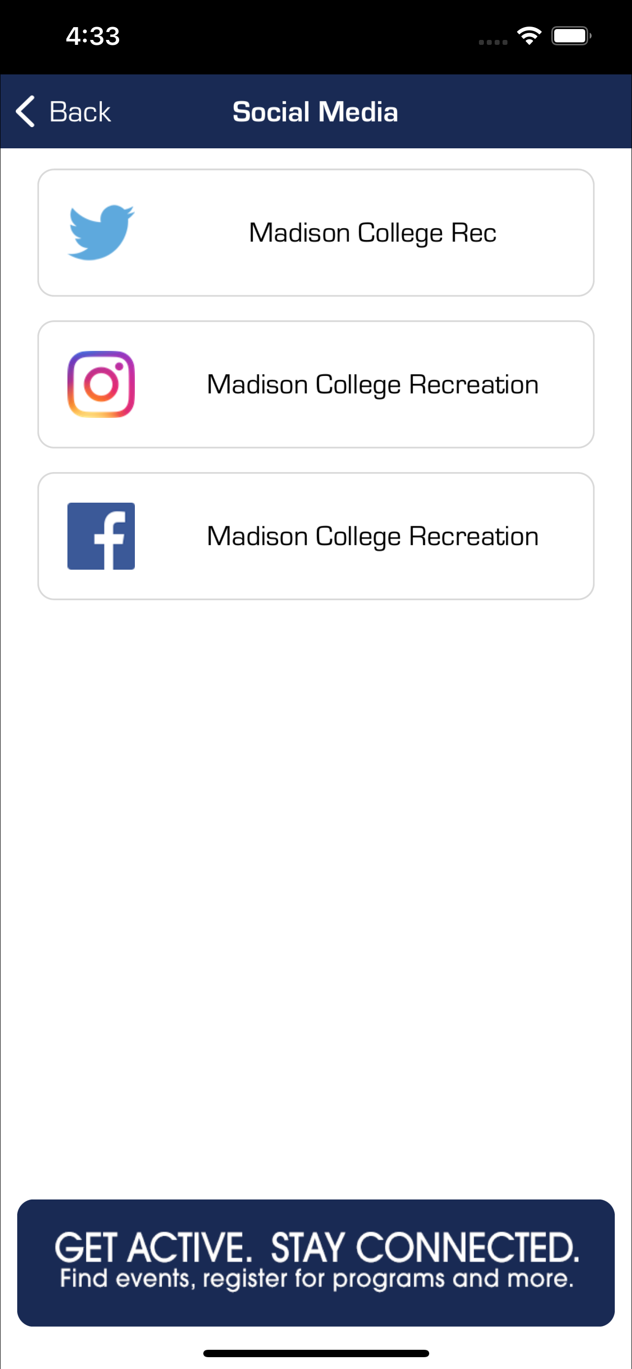 Madison College Recreation