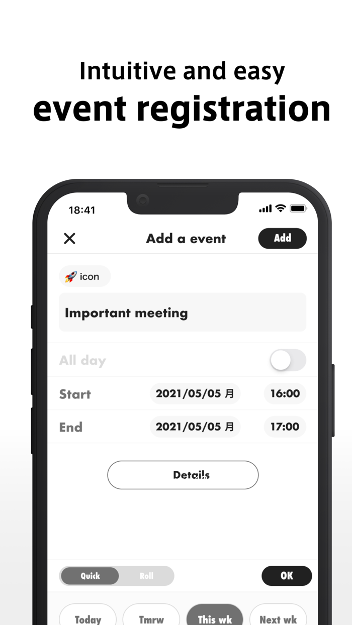CALNI Simple Calendar