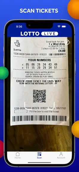 Game screenshot National Lottery Live Scanner apk