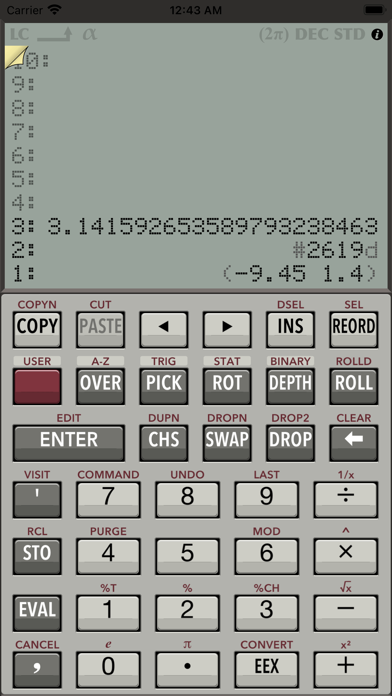 RPN 28x Calc Screenshot