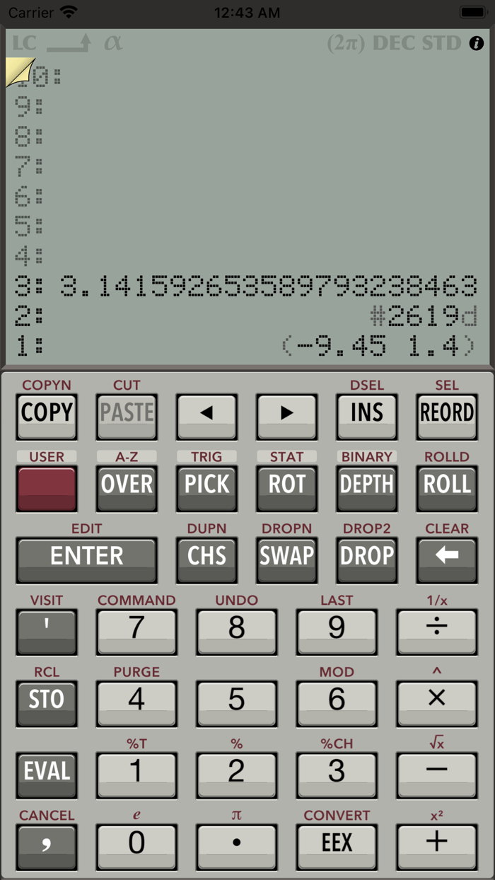 RPN 28x Calc