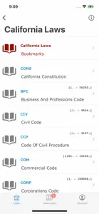 US Laws, State Law Library screenshot #2 for iPhone