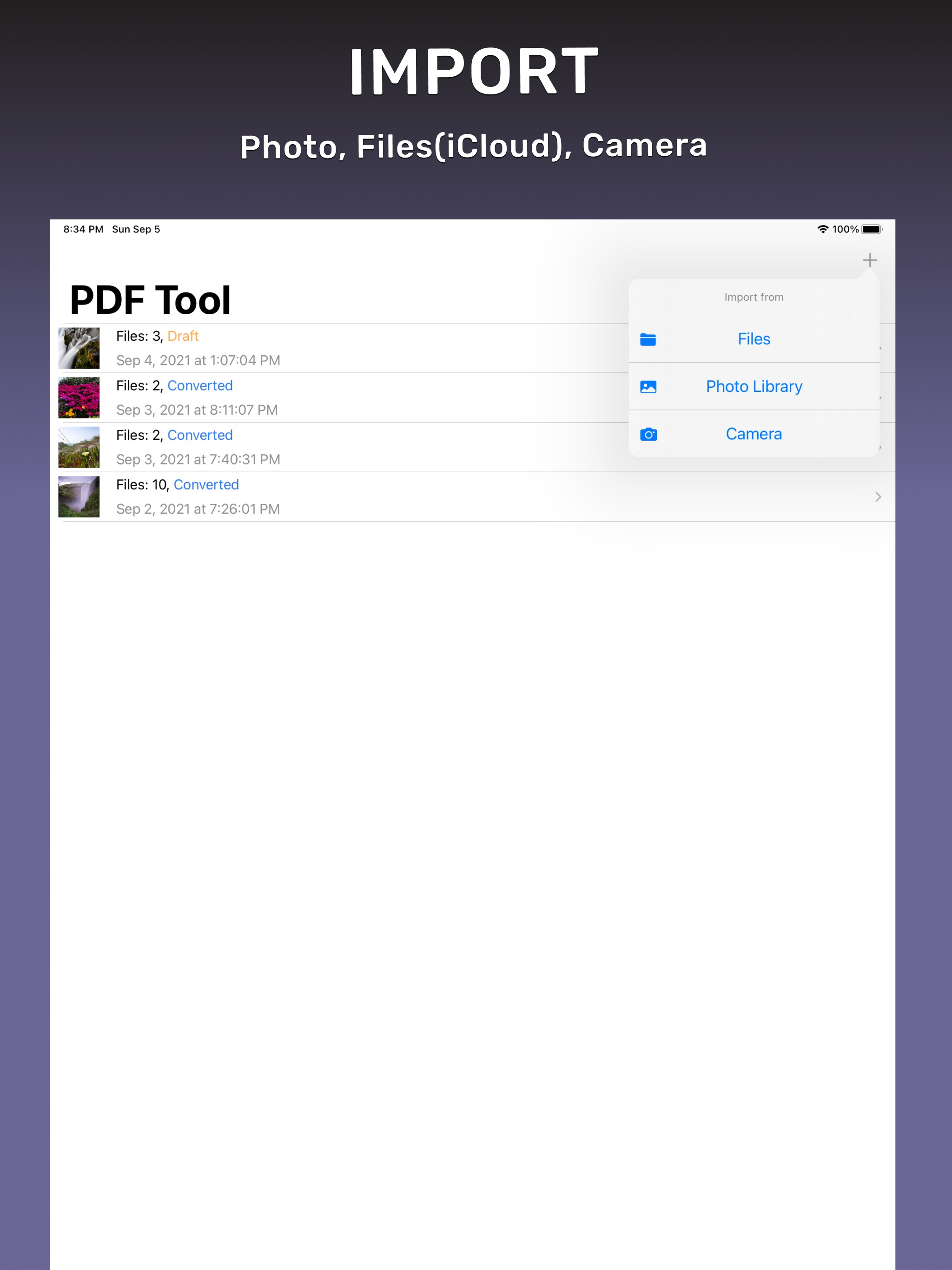 PDF Pages: Add, Delete, Export