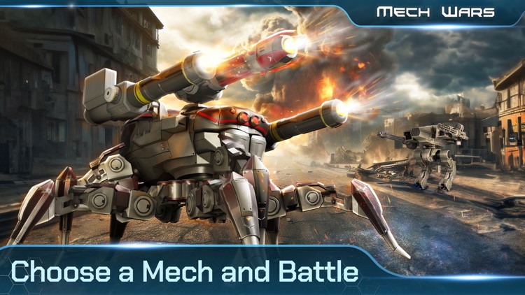 Mech Wars-Online Robot Battles