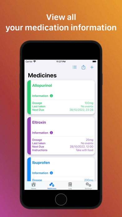 Medication tracker & reminders Screenshot