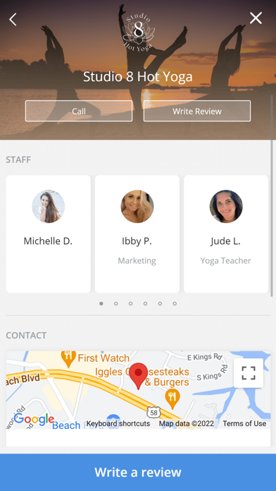Studio 8 Hot Yoga Screenshot