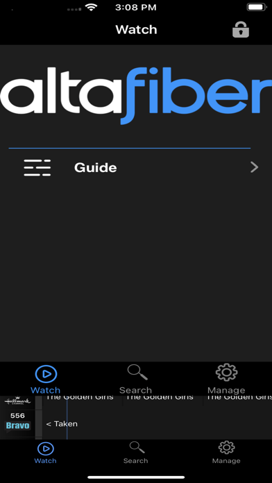 altafiber TV for iPhone Screenshot