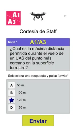 Game screenshot Test examen piloto dron AESA hack