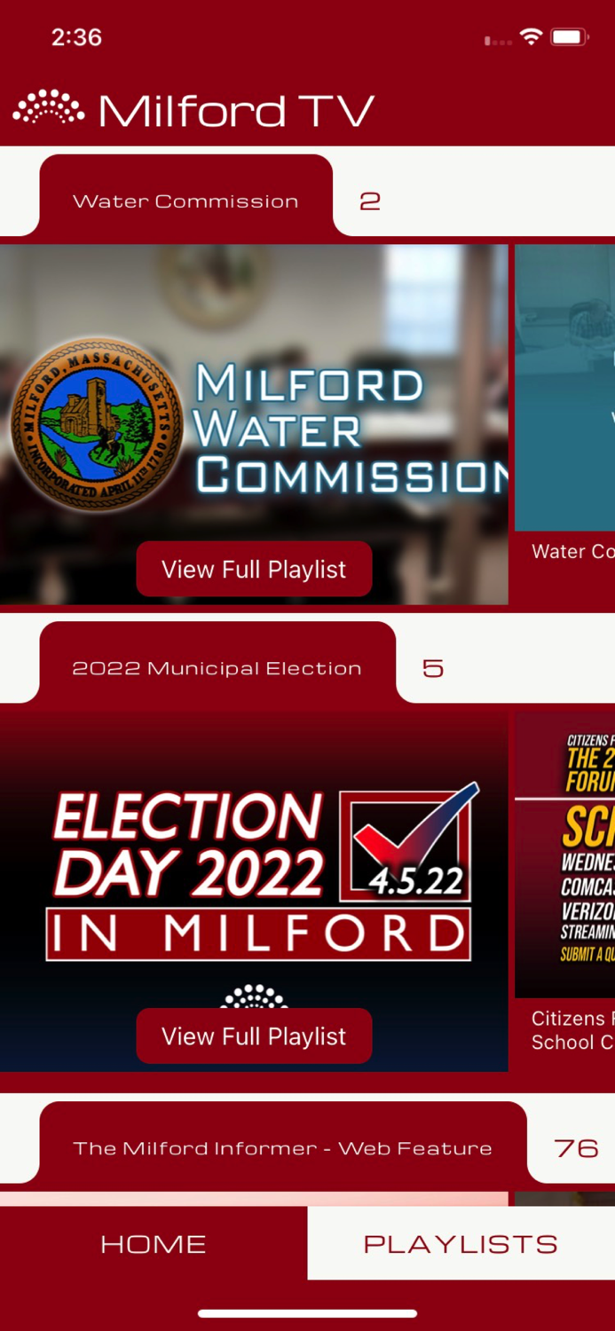 Milford TV