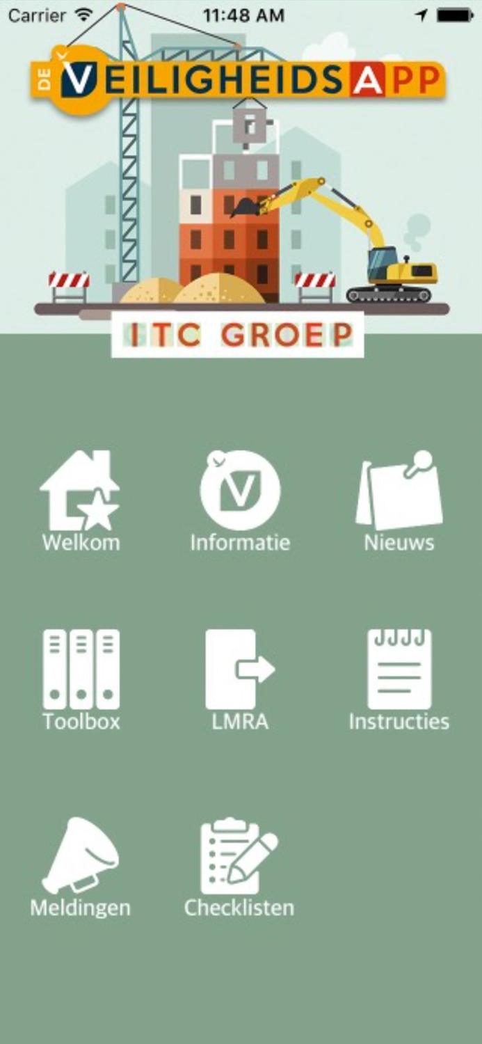 Veiligheidsapp ITC-groep