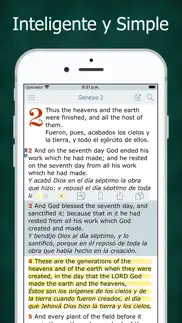 spanish english bible - biblia iphone screenshot 1