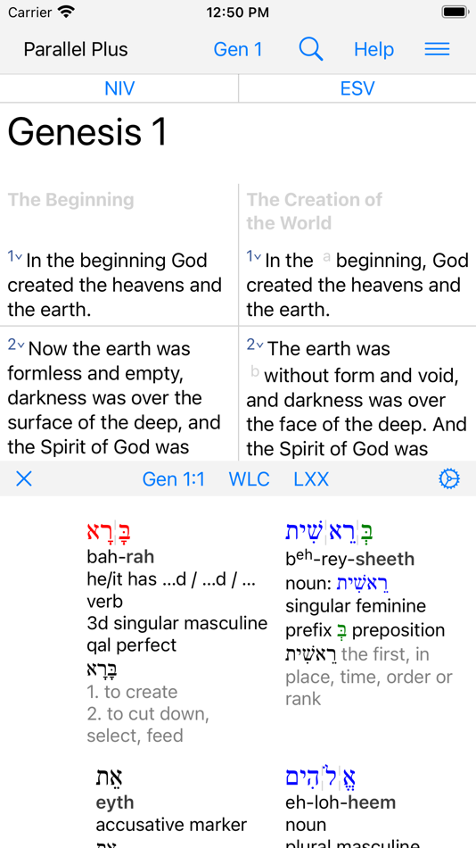 #5. PARALLEL PLUS Bible-study app (iOS) 由: Scripture Network