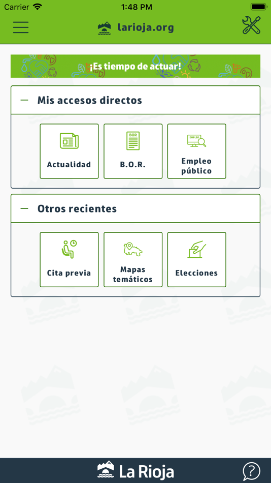 #1. lariojaorg (iOS) Podle: Gobierno de La Rioja