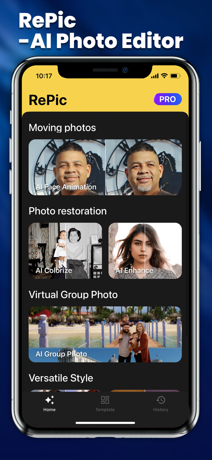 RePic-AI Face Changer App