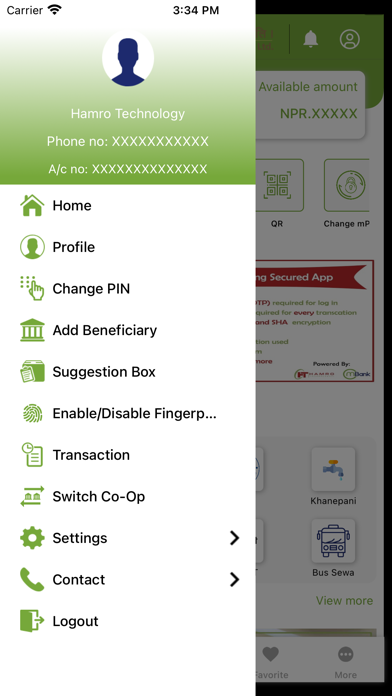 mBank Global Smart App Screenshot