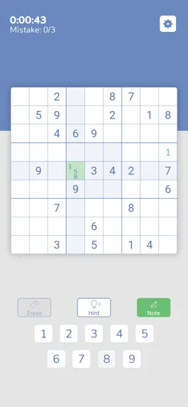 Game screenshot Sudoku Puzzle: IQ Number Games apk