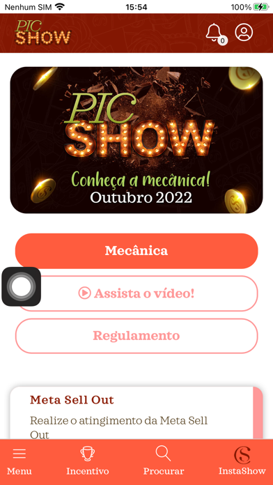 Incentivo Show Screenshot