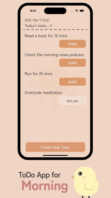 ASAKATSU - ToDo for Morning Screenshot