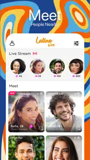 latino hive - dating, go live iphone screenshot 1