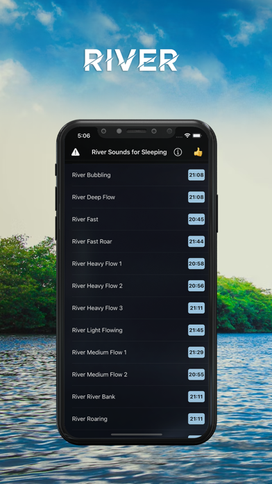 River Sounds for Sleeping Screenshot
