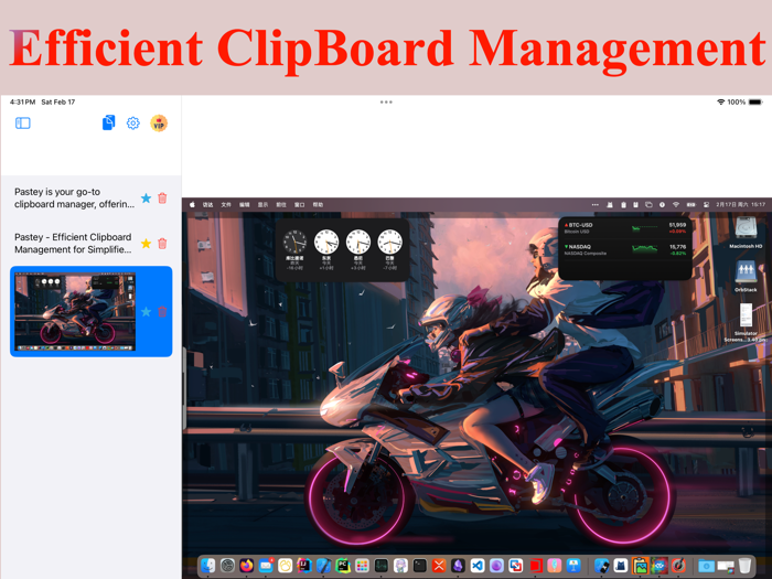 Pastey - Efficient Clipboard