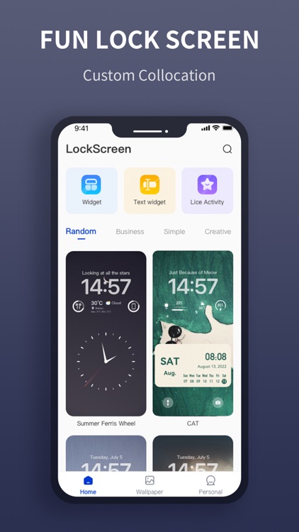 LockScreen Widget-Lock Themes