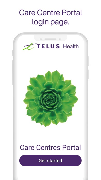 TELUS Care Centres Portal Screenshot