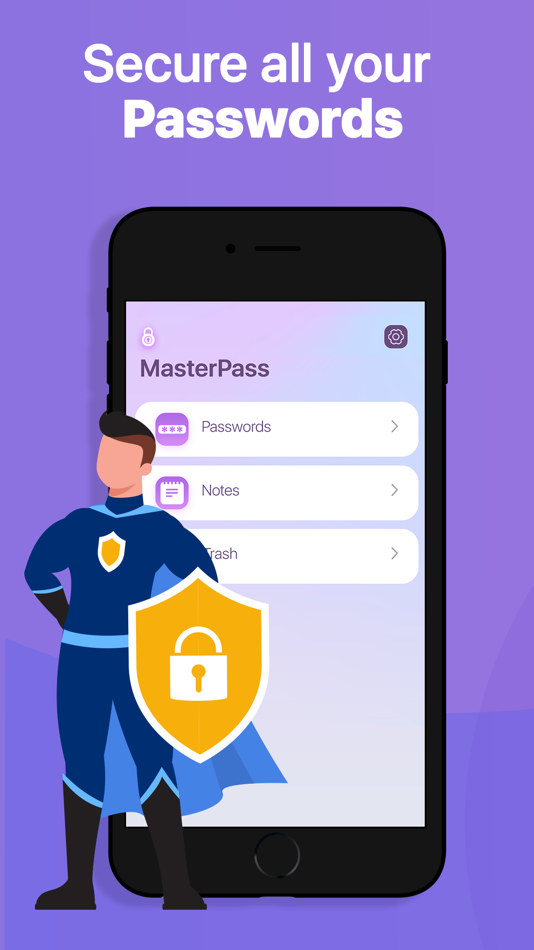 #1. Password Manager - MasterPass (iOS) Podle: PassiFlora Technologies