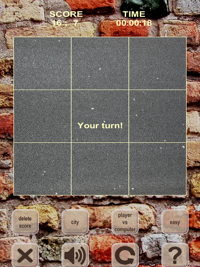 Tic-Tac-Toe classic 3x3