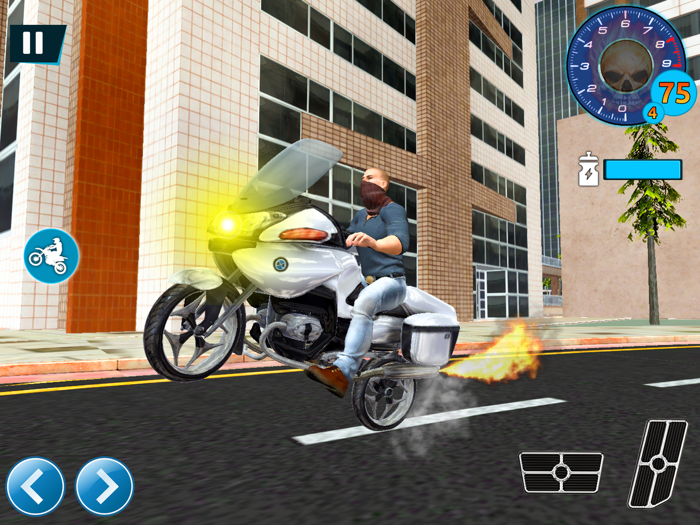 Gangster Motorbike Games 3D