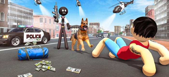 Stickman Gangster Crime Mafia