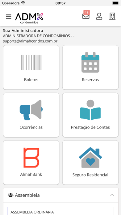 Screenshot 2 of Admx Condomínios App