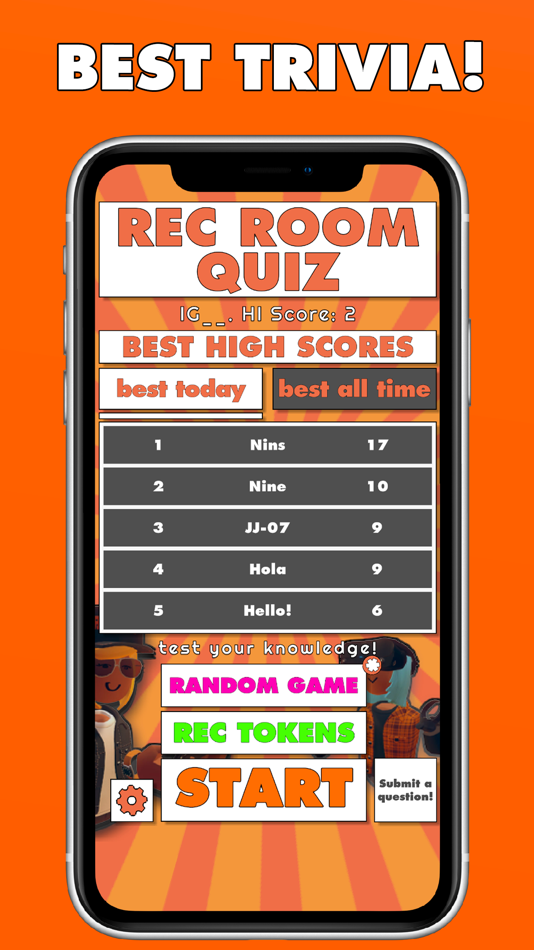 Quiz for Rec Room - 1.0.1 - (iOS)