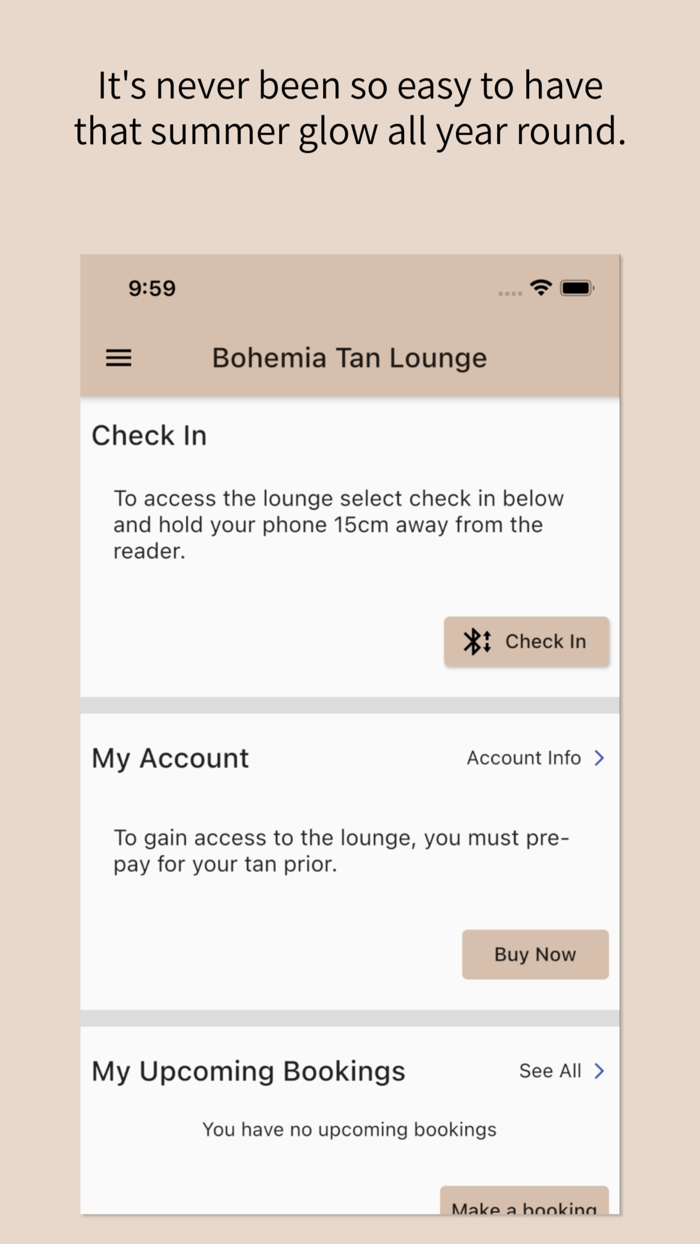 Bohemia Tan Lounge