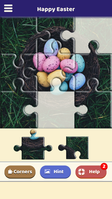 Happy Easter Puzzle Screenshot