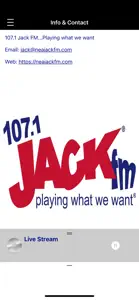 107.1 Jack FM screenshot #3 for iPhone