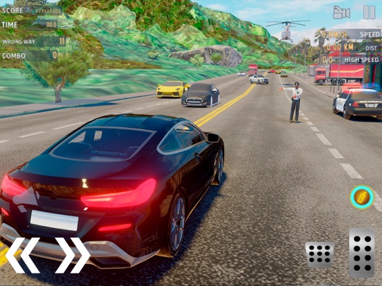Screenshot #6 pour Jeux de voiture courses trafic