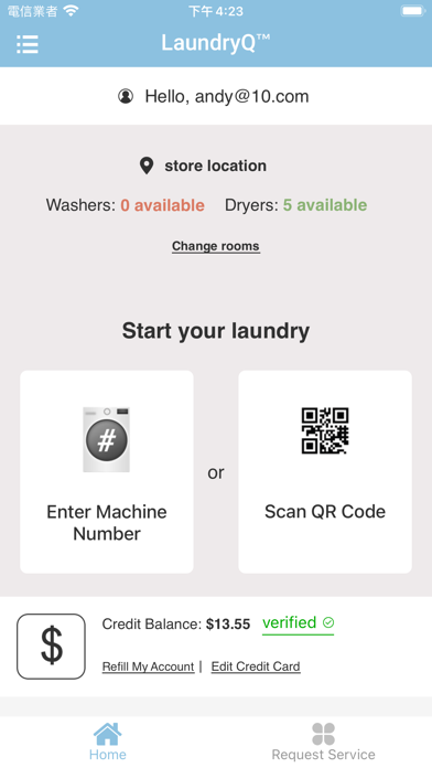 LG LaundryQ Screenshot