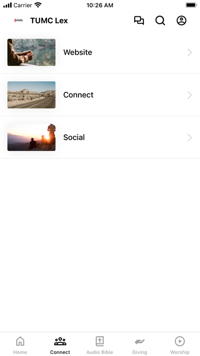 Trinity UMC Lexington, VA Screenshot