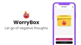 worrybox: burn your anxiety iphone screenshot 1