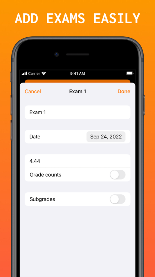 #2. Grade Calculator - PlusPoints (iOS) 由: Sandro Meier