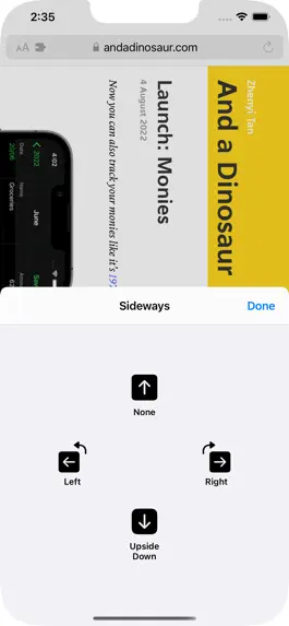 Game screenshot Sideways - Rotate Webpages hack