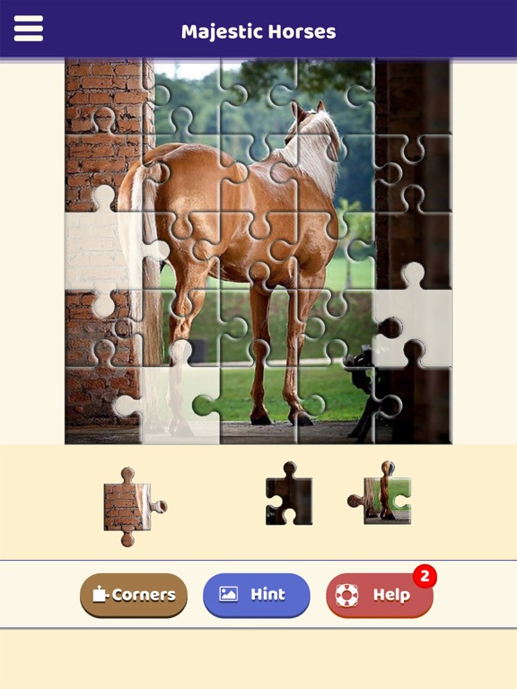 Majestic Horses Puzzle screenshot 3