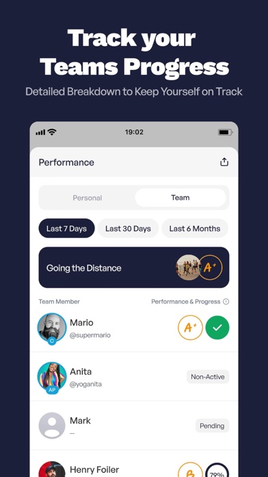 The Goals App Screenshot