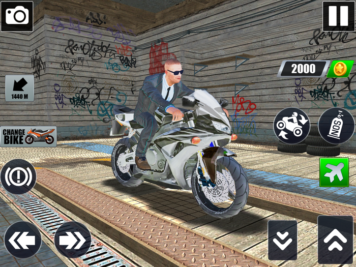 Flying Bike Taxi Simulator