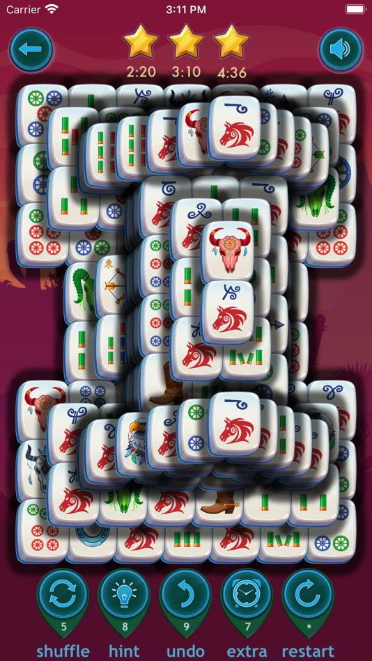 #3. Mahjong West (iOS) 由: Bubble Pop