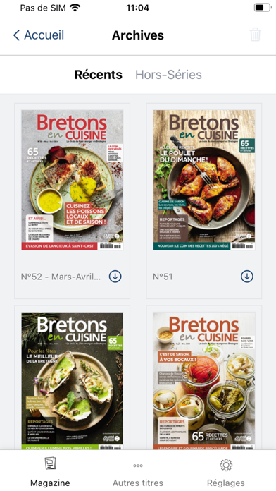 Bretons en Cuisine Screenshot