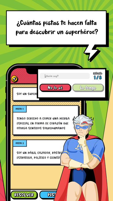 Screenshot #3 pour Alexantrivia - Superhéroes
